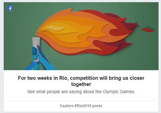 Facebook, Twitter Announce Tools to Help Users Celebrate the Rio Olympics | Social Media Today