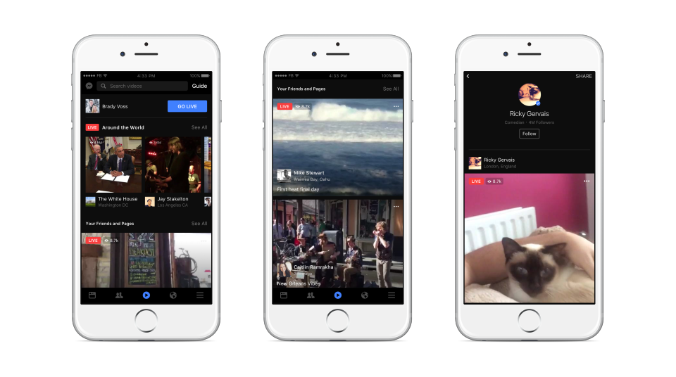 Facebook Announces Major Update for Facebook Live, Including New Discovery Tab | Social Media Today