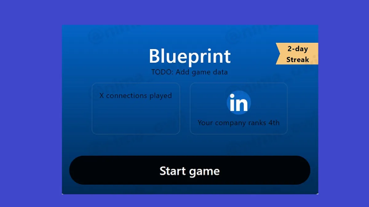LinkedIn games