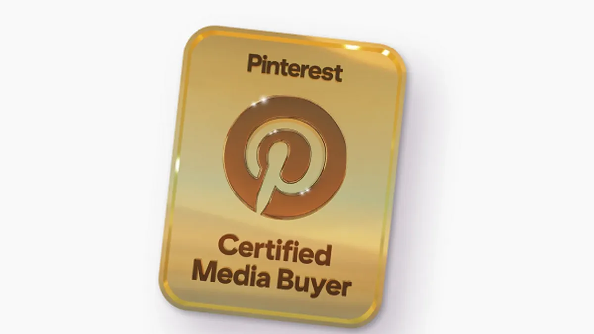 Pinterest media buyer certification