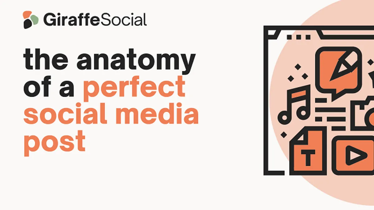 Perfect social post infographic